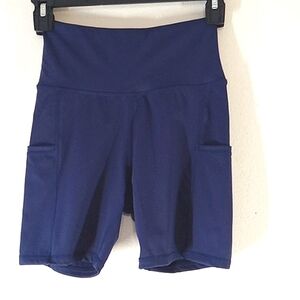 HALARA THAT TIKTOK BRAND Women Shorts NAVY BLUE XS Extra Small New Bike Biker